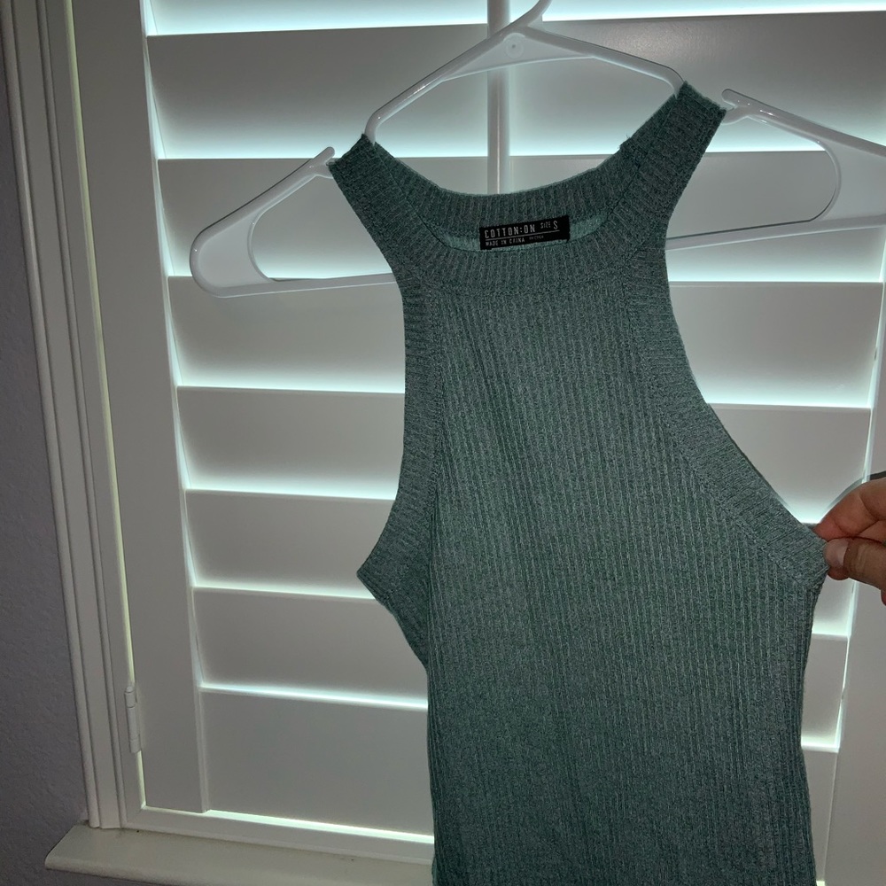 Cotton on teal crop top❤️